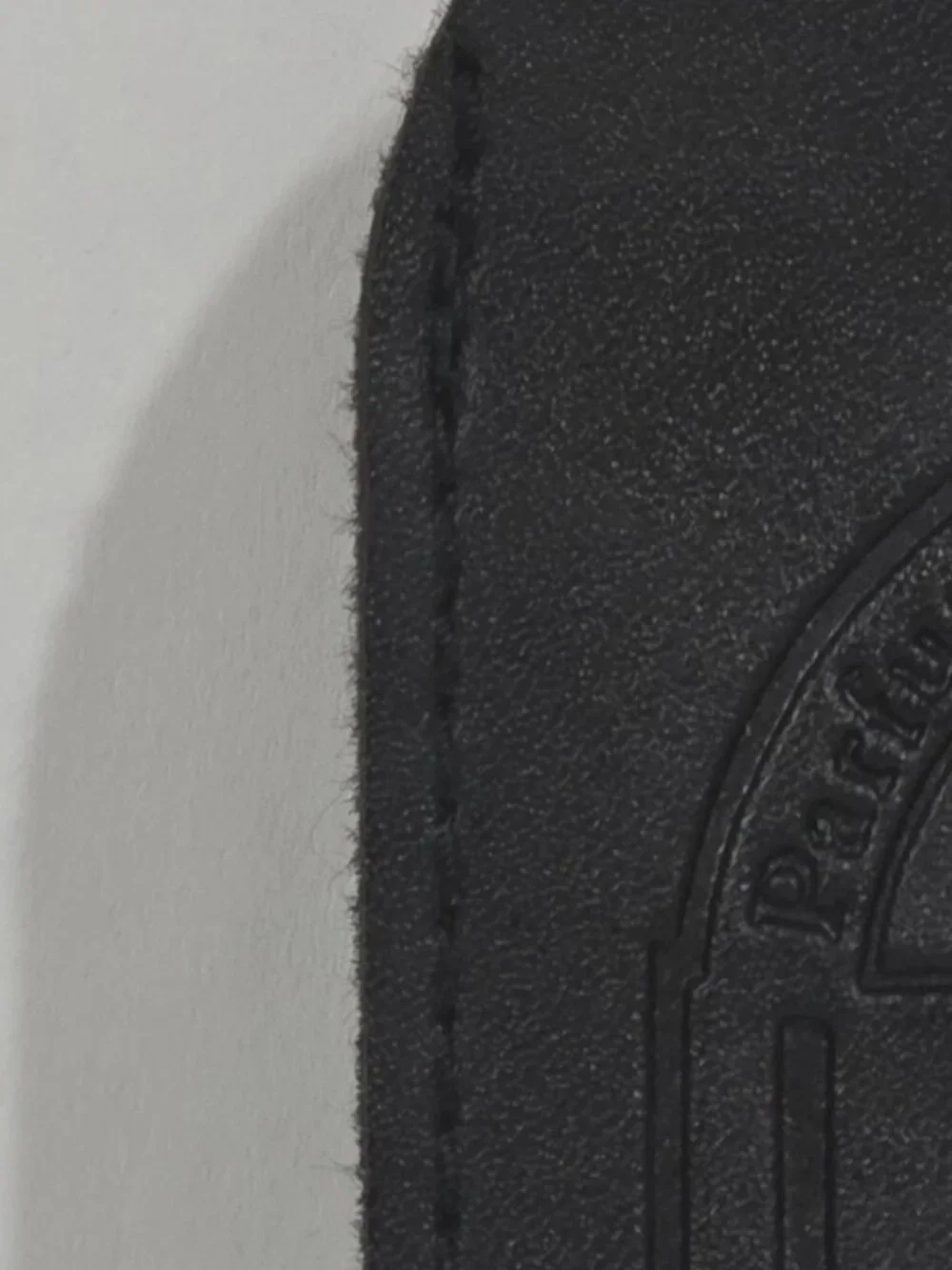 Le Club Lagerfeld Luggage Tag for Suitcase Leather Parfums Lagerfeld Paris